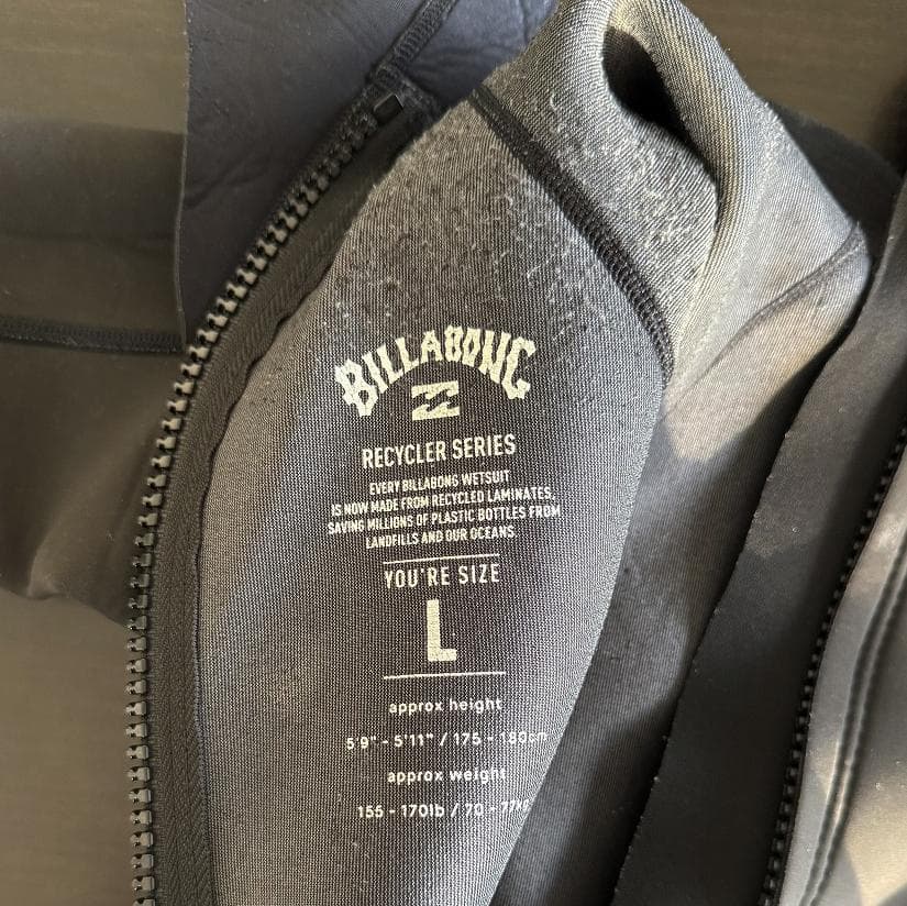 ウエットスーツ スプリング Lサイズ　BILLABONG ビラボン