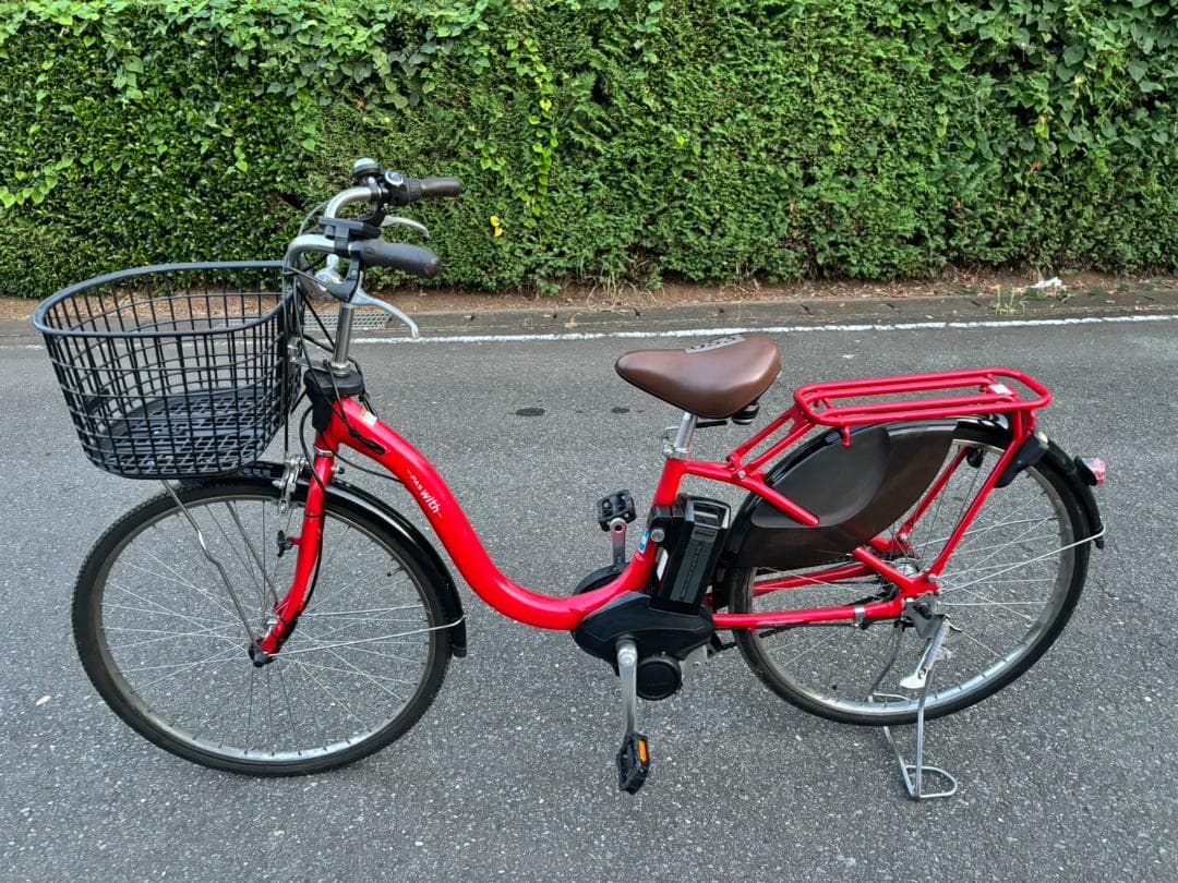 2022年　ヤマハ　PAS WITH　12.3Ah　26インチ　電動自転車