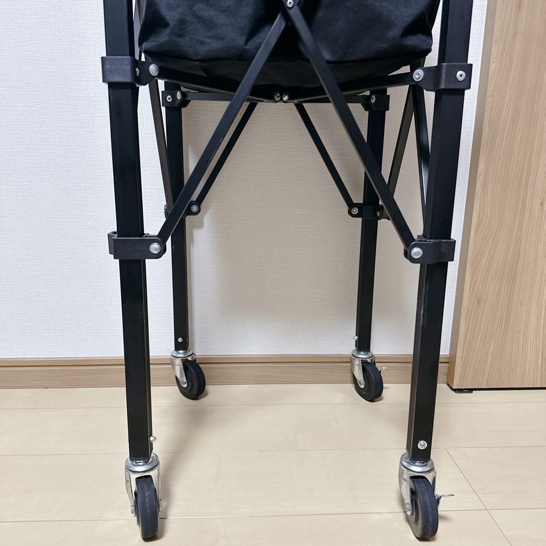 GAMMA ボールホッパー EZトラベルカート テニスボール キャスター カゴ