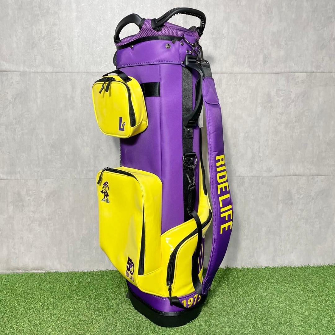 ムラサキスポーツ 50周年記念モデル キャディバッグ ゴルフバッグ 200個限定
