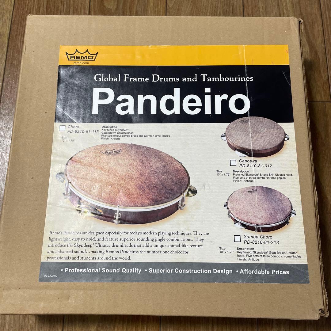 【REMO】ショーロ・パンデイロ PD821081113