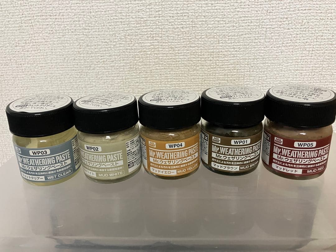 【最終値下】プラモデル　ウェザリング塗料一式