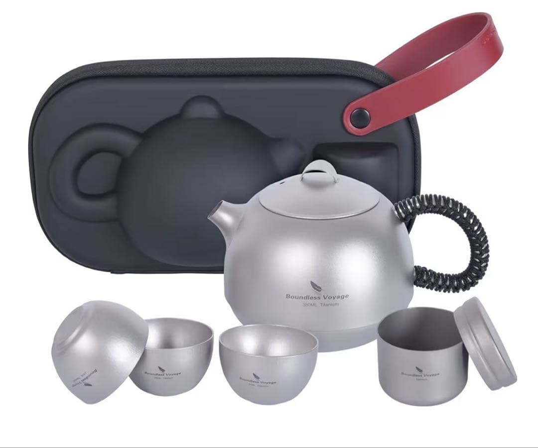 Boundless Voyage Ti3110D チタン　ティーポット　湯呑み