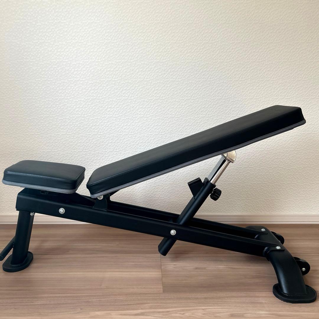 アジャスタブルベンチ インクライン　フラット　トレーニングベンチ LE-B90