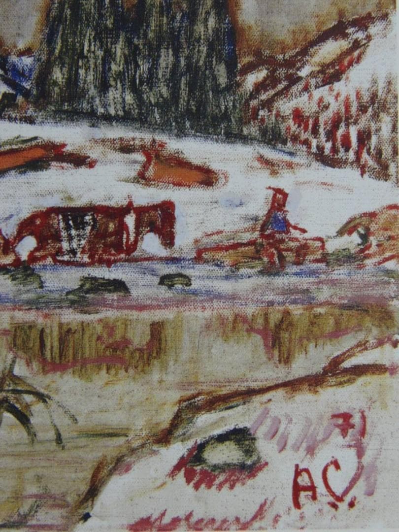 アロイス・カリジェ、【ラック・ダ・ラウス】、希少画集画より