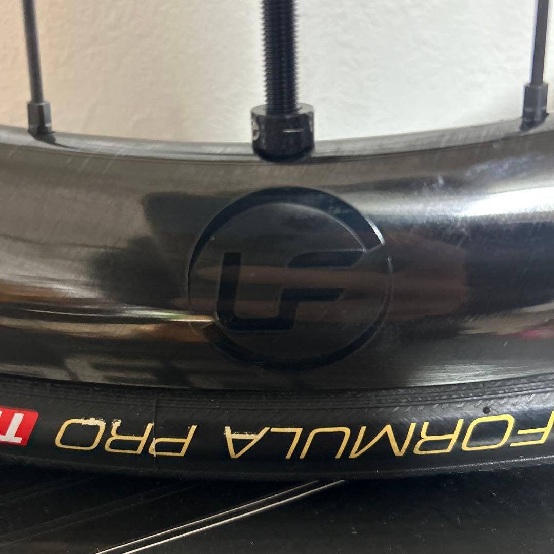 ライトファスト LIGHTFAST カーボン TLR フロントホイール