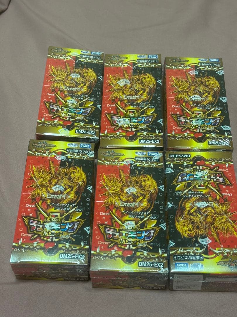 デュエル・マスターズ　デュエキングWDreaM 2025 新品・未開封　6BOX