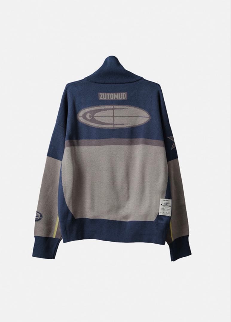 説明必読　ずとまよ　M Full Zip Knit Jersey (Navy)