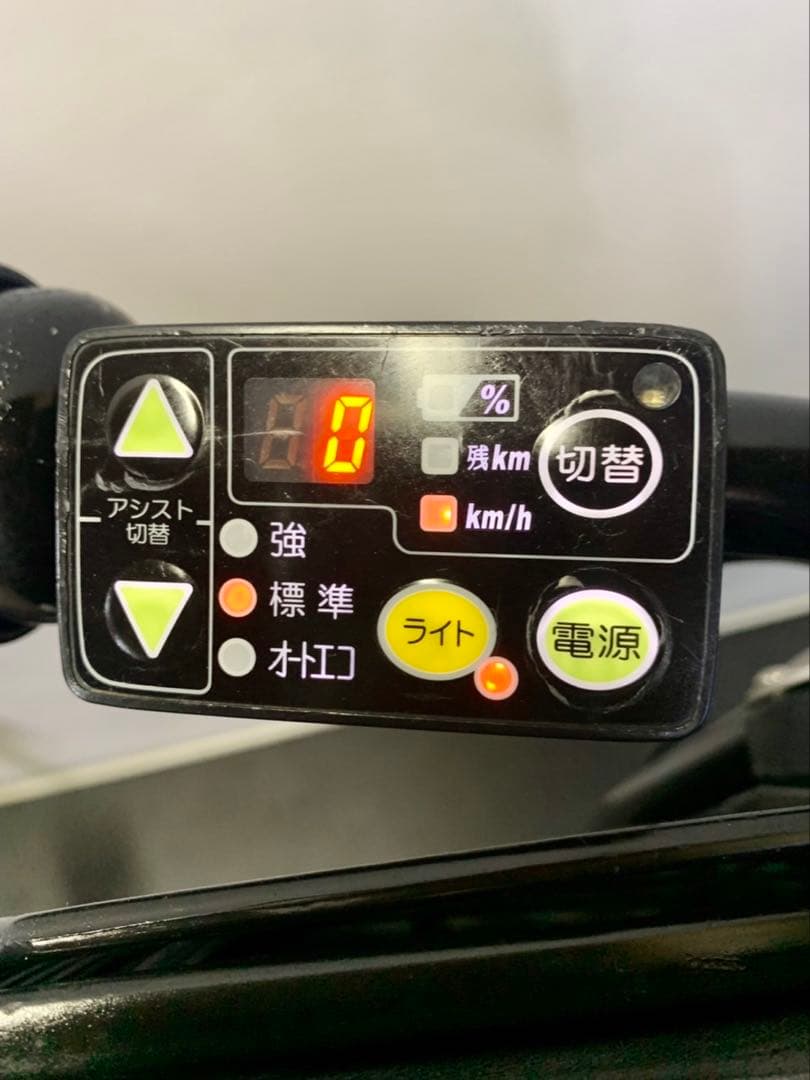 1年保証 送料無料　ブリヂストン　20インチ 子供乗せ　黒色　電動アシスト自転車