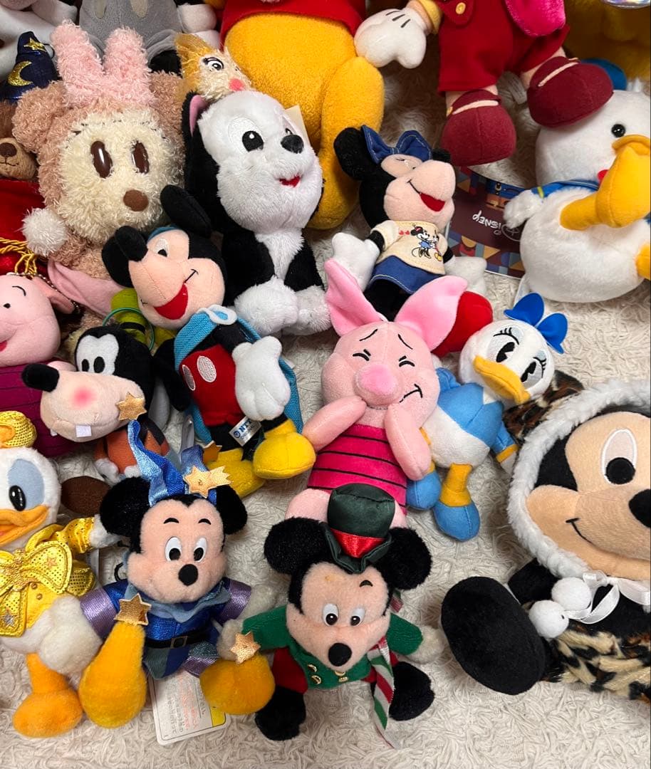 ディズニー ぬいぐるみ マスコット ディズニーランド　ディズニーシー　プライズ