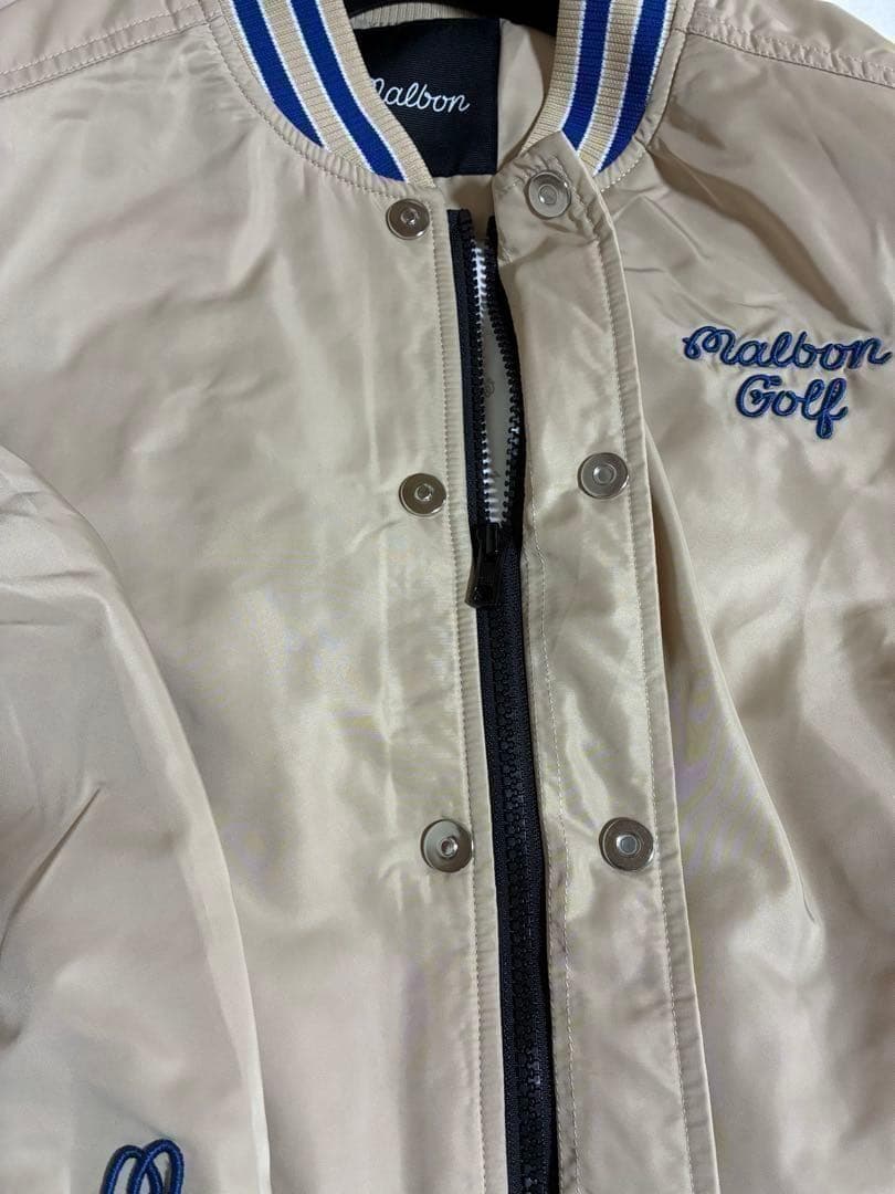 更に値下⚫︎malbon レディース防寒ボンバージャケット⚫︎ 薄手綿入ブルゾン