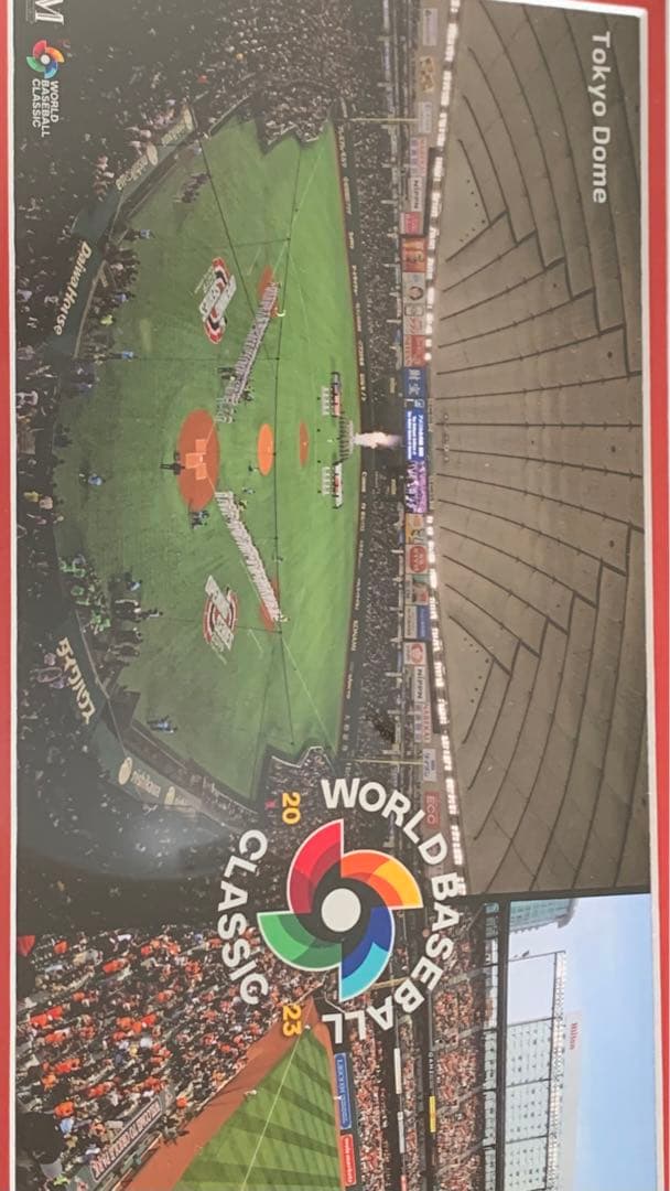 2023 WBC 日本代表 優勝記念 スタジアムフォトミント