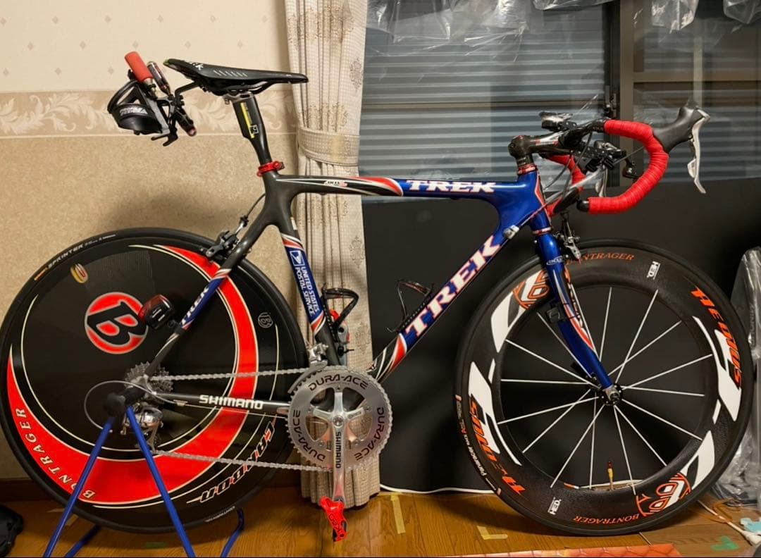 超希少　TREK OCLV120カーボンディスクホイール付き