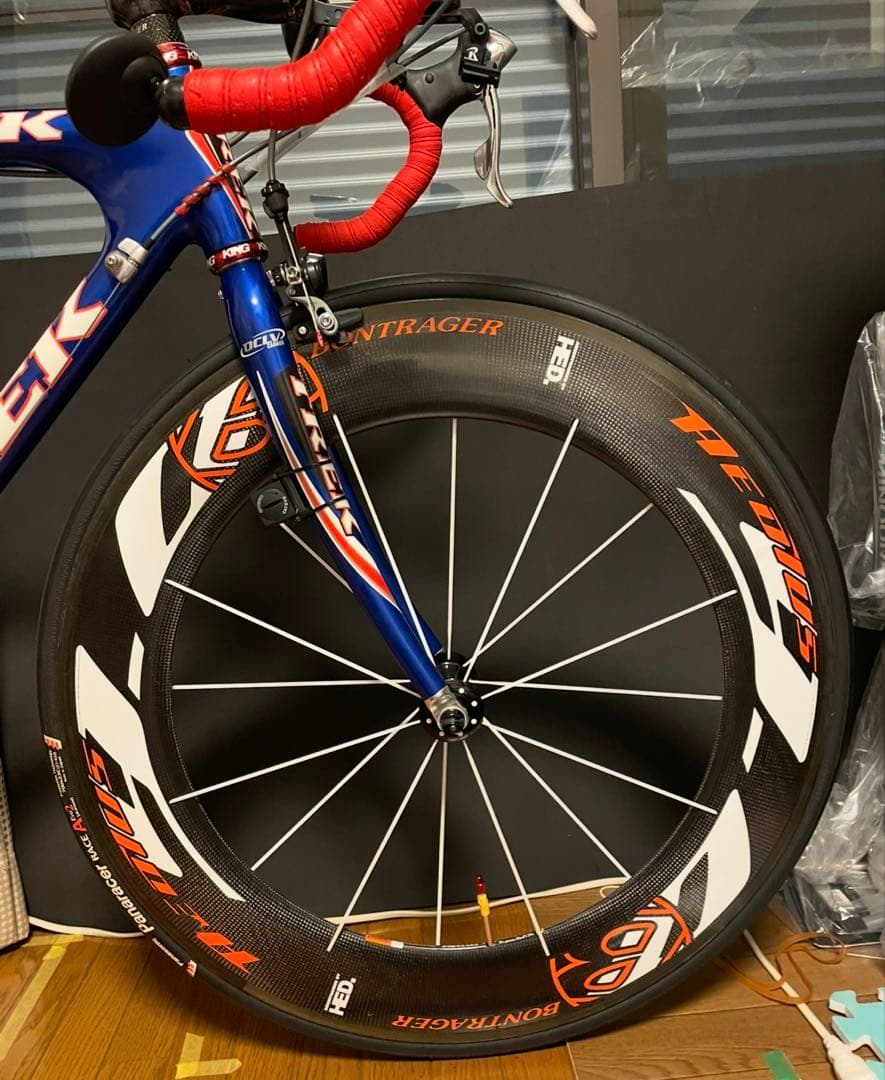 超希少　TREK OCLV120カーボンディスクホイール付き