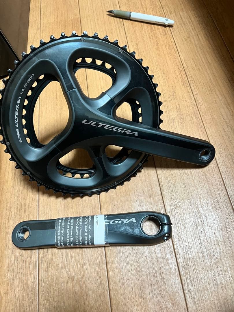シマノ ULTEGRA　FC-R6800 53-39 172.5mm ①