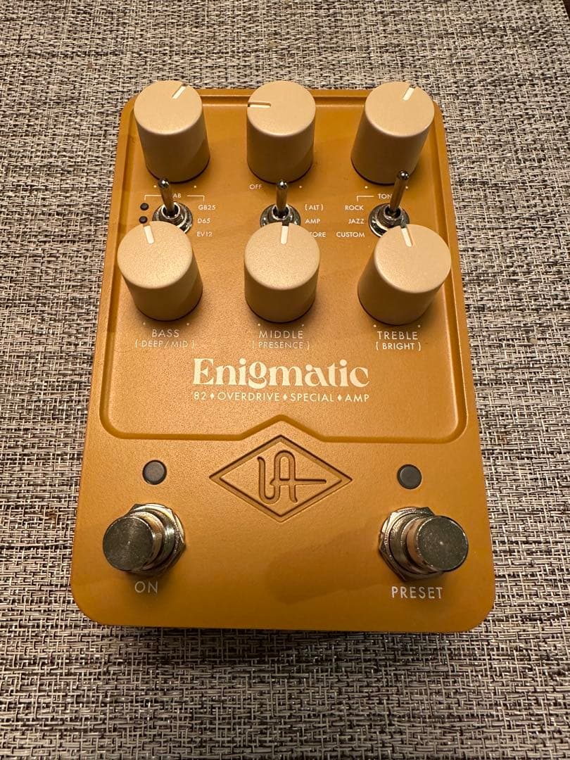 uafx Enigmatic オーバードライブエフェクター