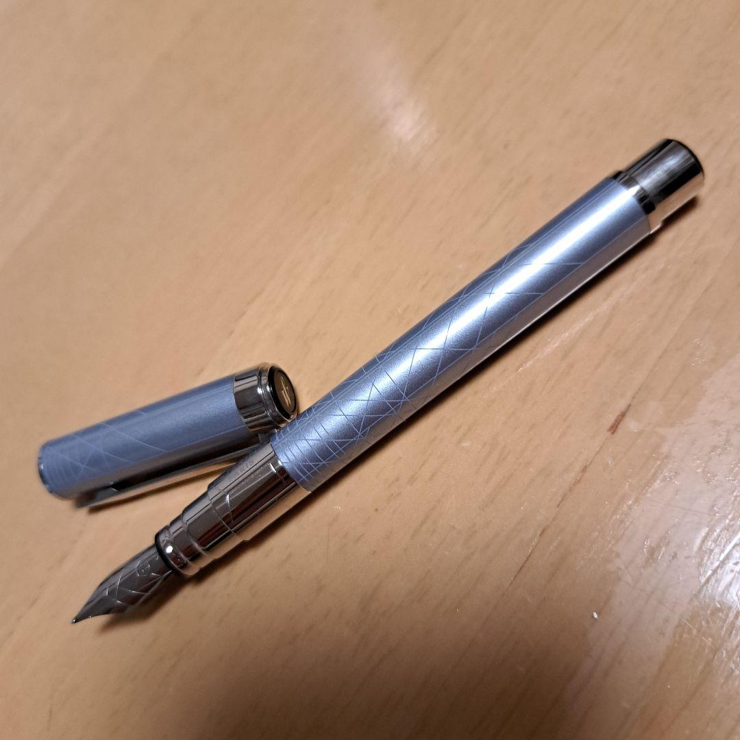 ウォーターマン 万年筆 パースペクティブ　デコレーションブルー