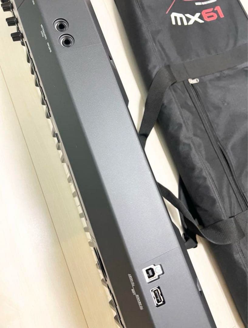 YAMAHA シンセサイザー　mx61 フットペダル　ケース　付き