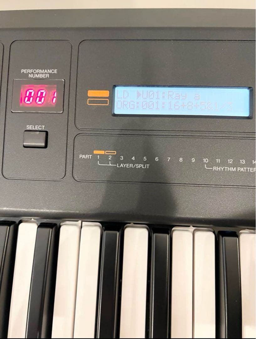 YAMAHA シンセサイザー　mx61 フットペダル　ケース　付き