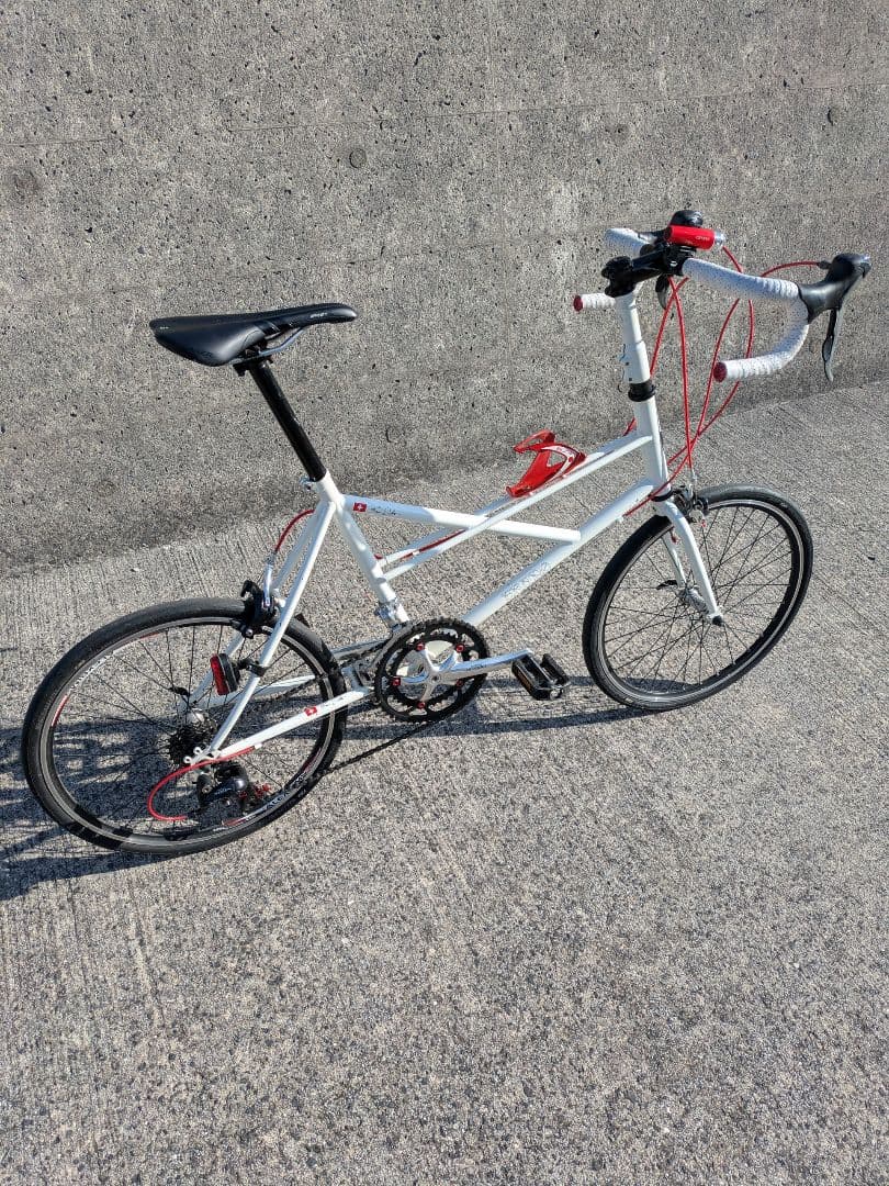 ブルーノ ミニベロ 20インチ ホワイト/レッド