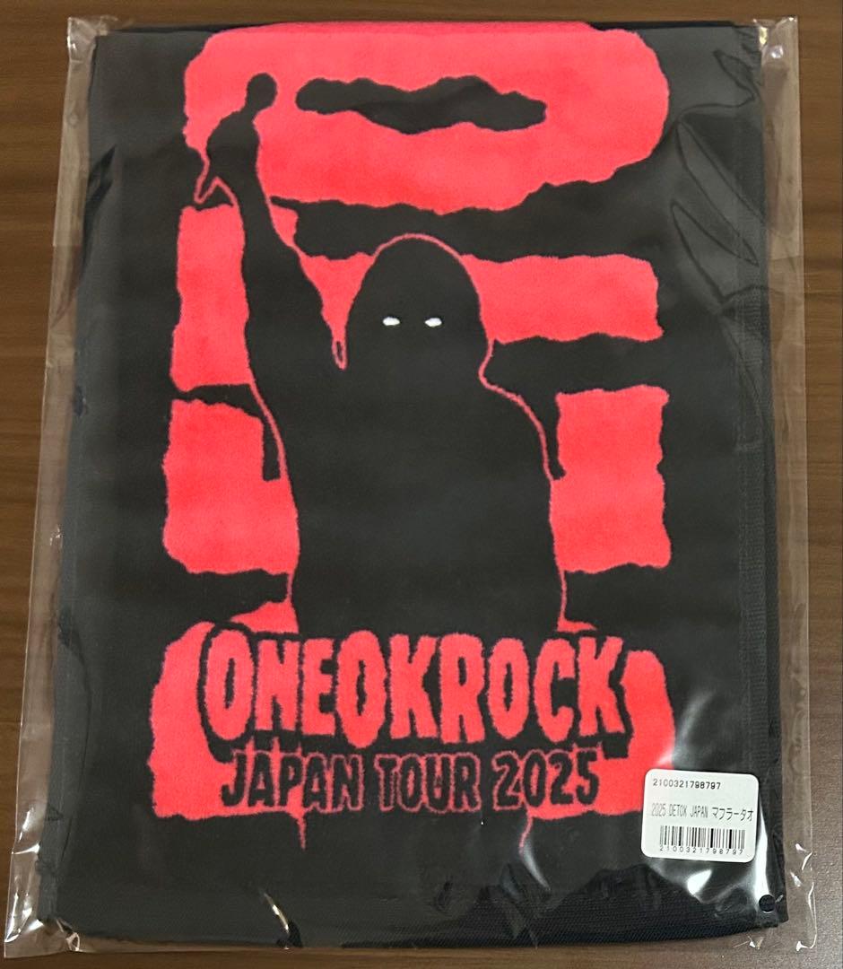 ONE OK ROCK 2025 Tシャツ M & マフラータオル 新品未開封