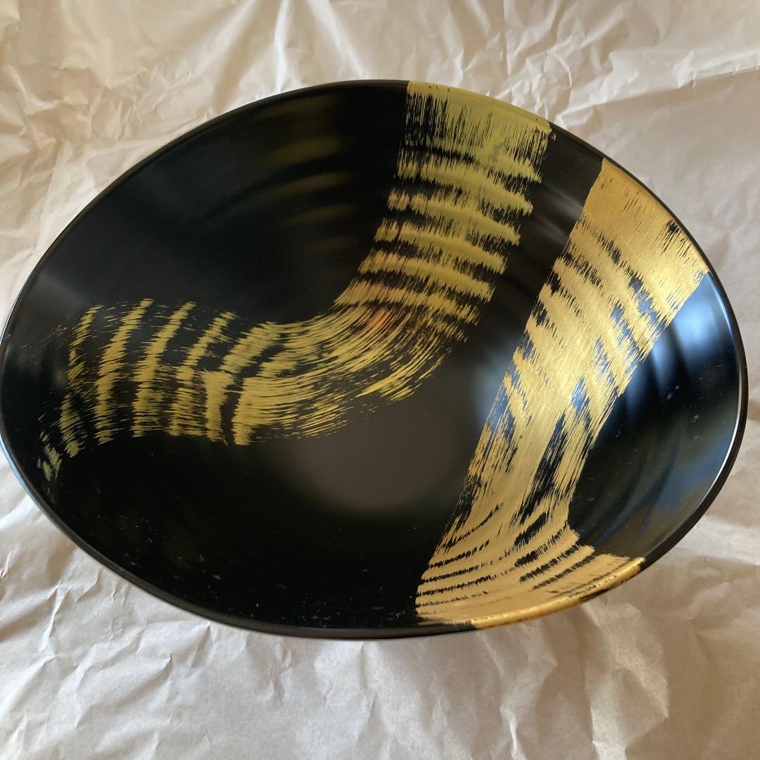 【新品未使用】　山田平安堂　オーバルプレートとボール