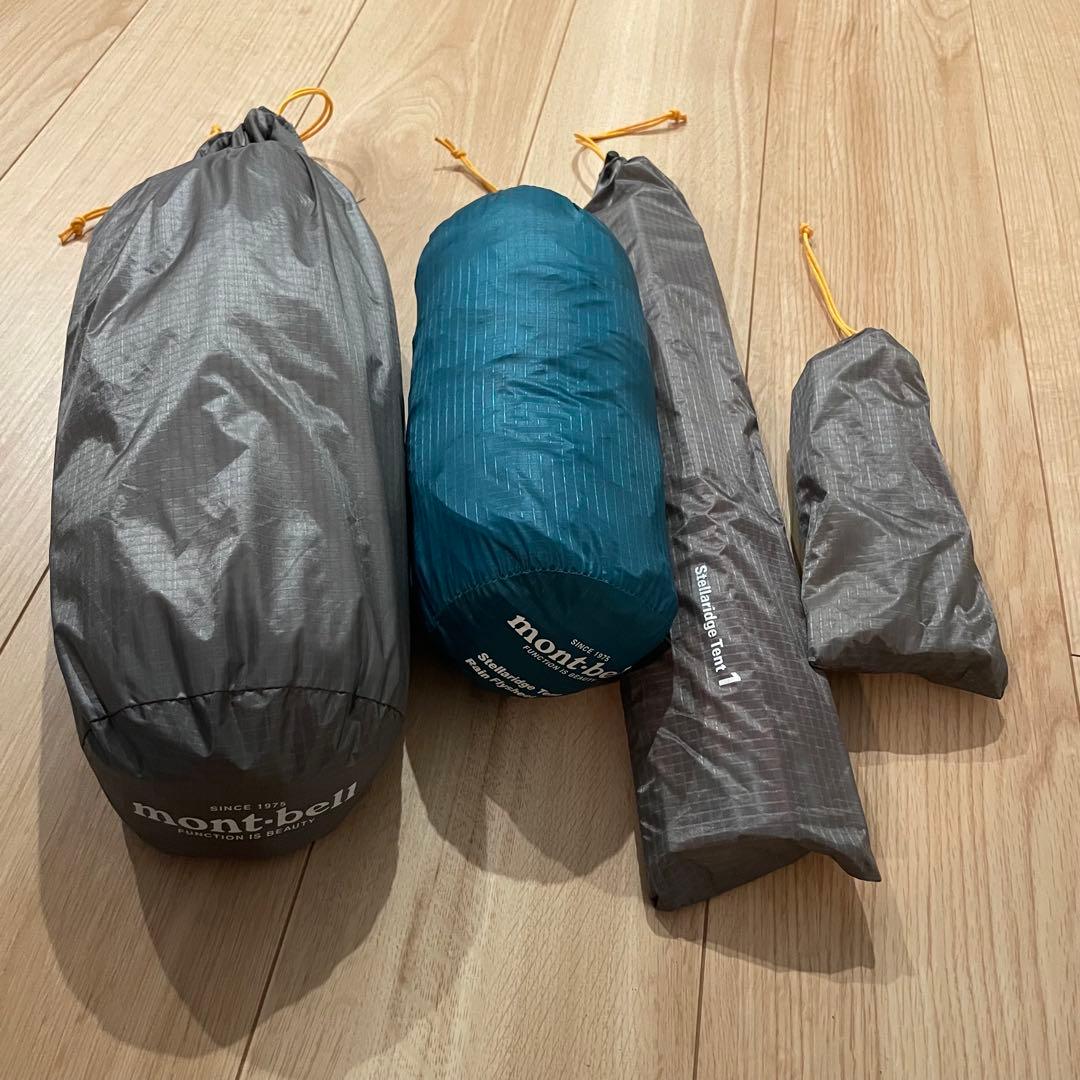 mont-bell ステラリッジ1 テント / 一人用 ソロ用