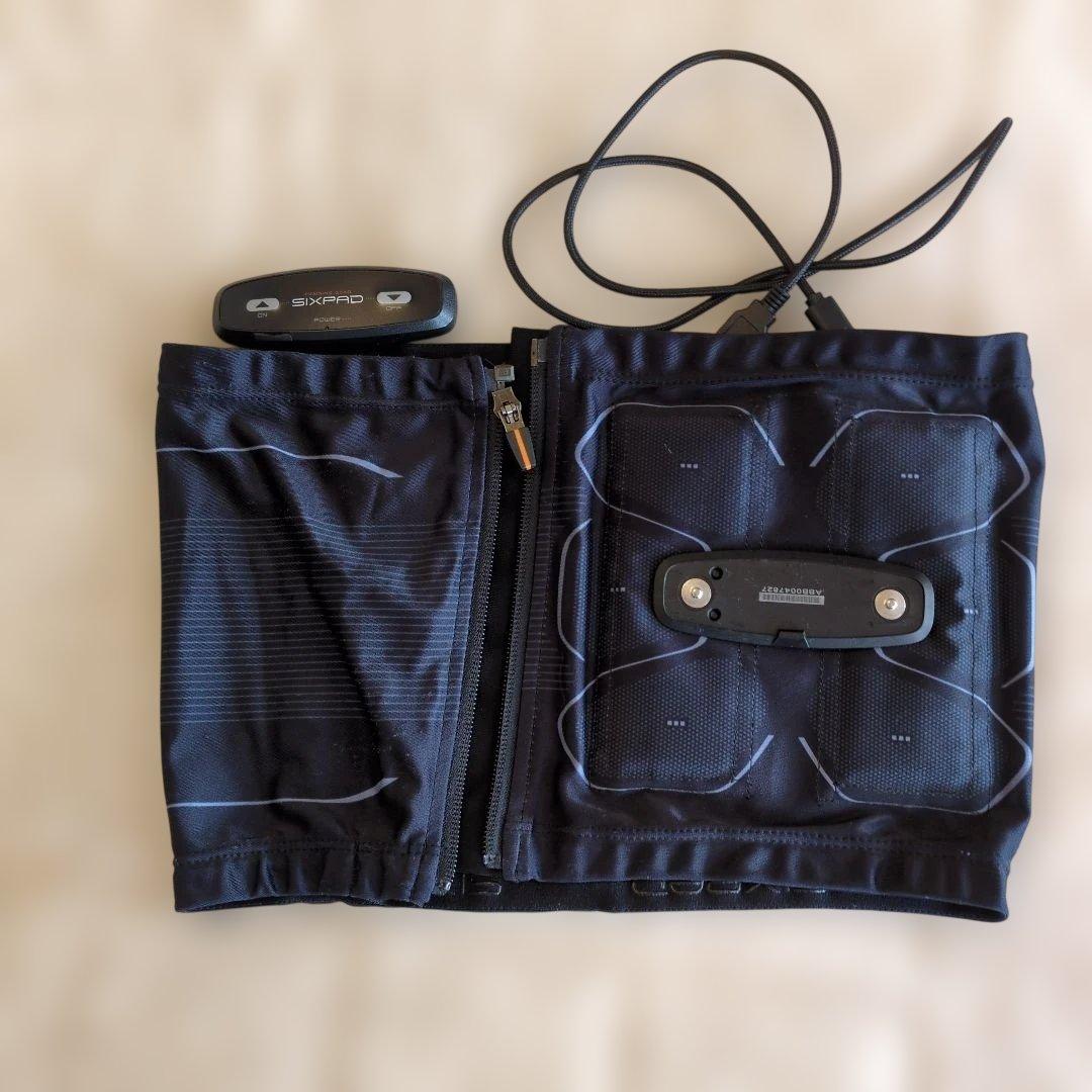 SIXPAD EMSトレーニングウェア ブラック Мサイズ