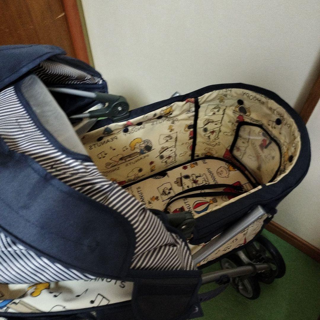 ペットパラダイス　PEANUTS スヌーピー柄　ペットカート