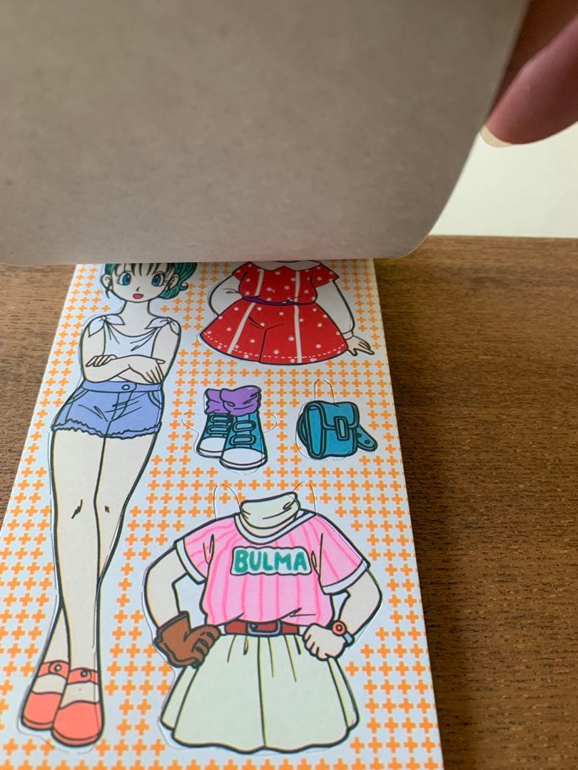 ドラゴンボール　ブルマ　きせかえ