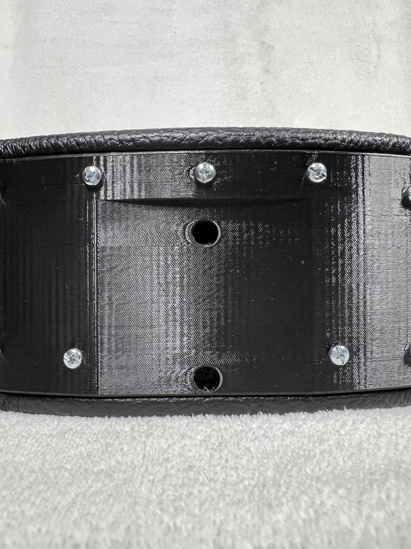 リカンベント向け　汎用ヘッドレスト　ビニールレザー仕上げ　フレームはご自身で！