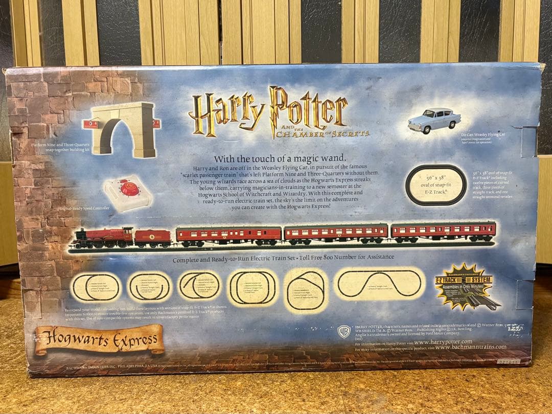 バックマン ハリー・ポッター ホグワーツ特急 HOゲージ ミニカー 未使用