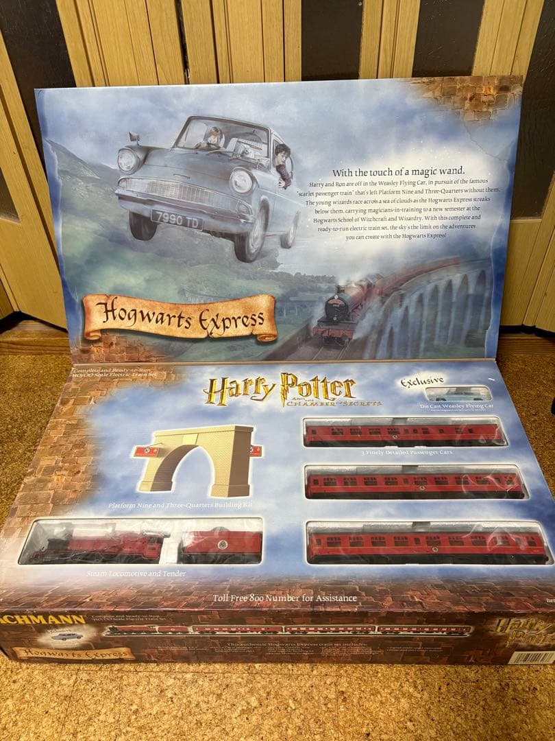 バックマン ハリー・ポッター ホグワーツ特急 HOゲージ ミニカー 未使用