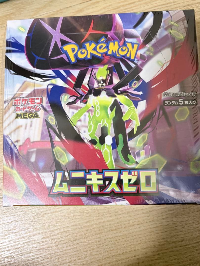 MEGAドリームex、ムニキスゼロ、メガエルレイドex新品未開封 シュリンク付き