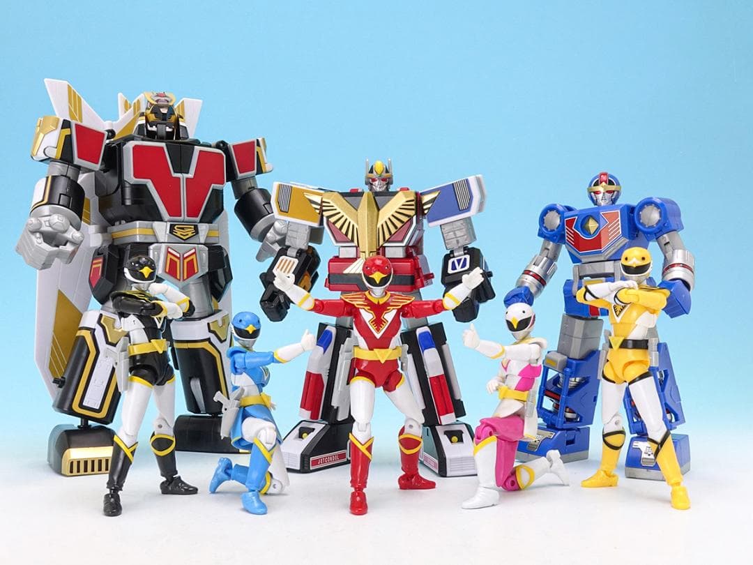 【未開封】掌動ジェットマン＆ SMPジェットマンロボット3種 全セット