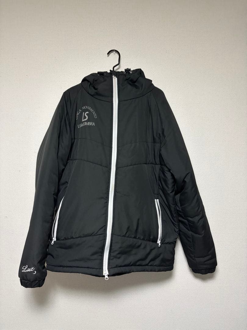 Luz e Sombra ブラック 中綿ジャケット　Lサイズ