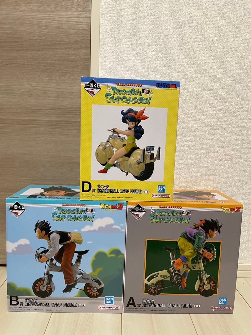 ドラゴンボール SNAP COLLECTION　A賞B賞D賞 フィギュア