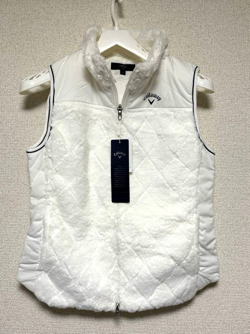 Callaway レディース ベスト M ホワイト