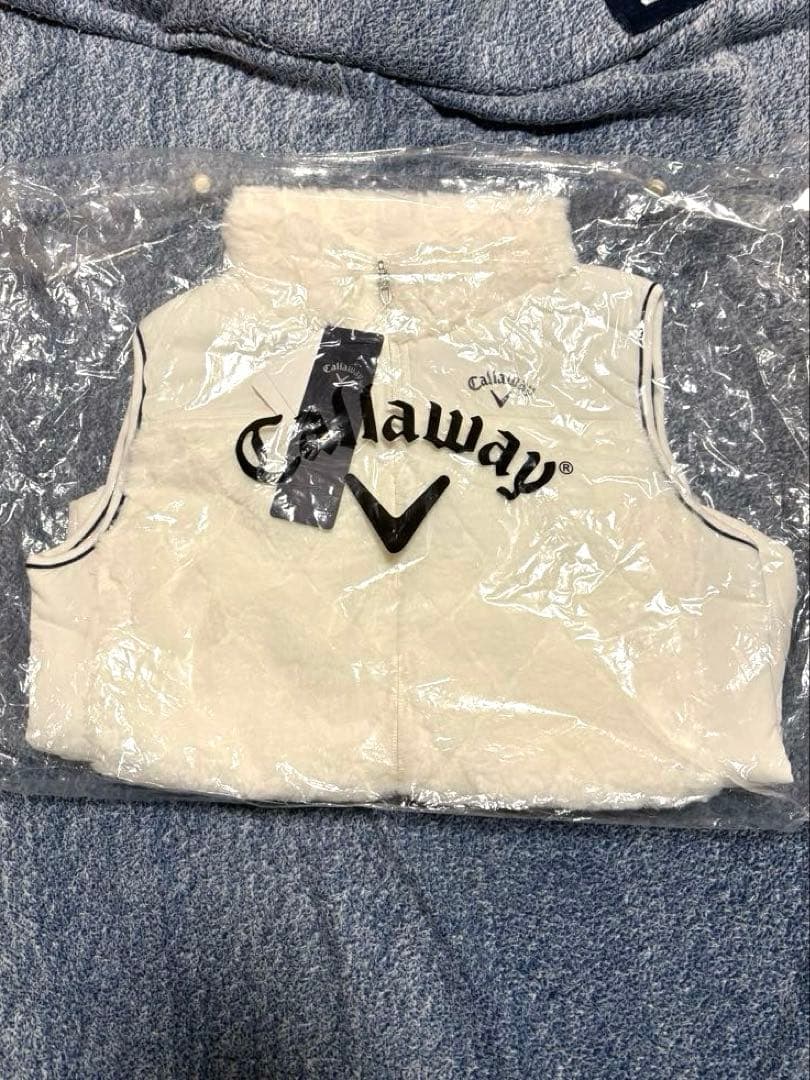 Callaway レディース ベスト M ホワイト