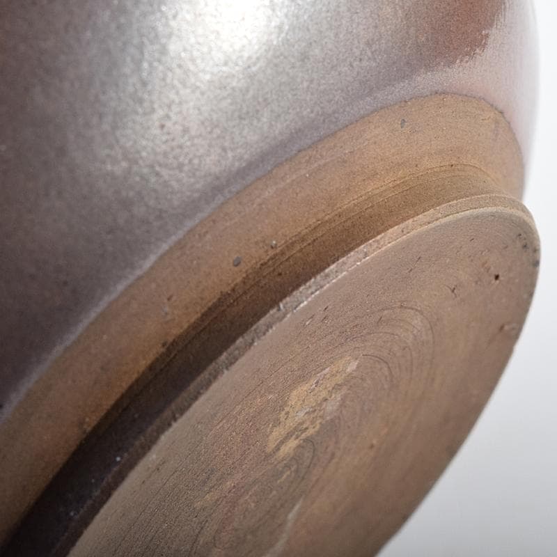 瀬戸焼　古瀬戸　瑠璃金彩葫蘆瓶　M　R7845