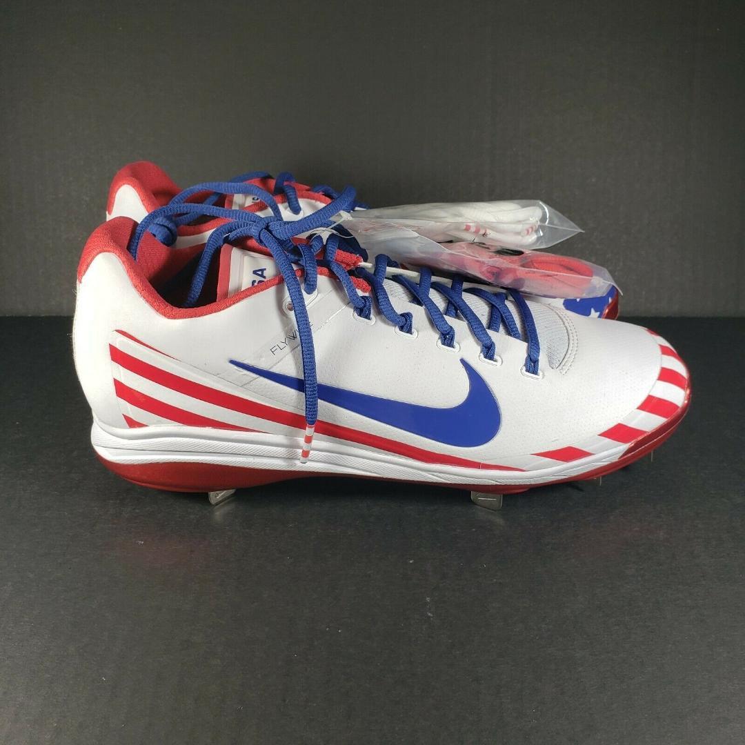 新品USA限定☆チームUSA★野球用NikeClipper30.5専用替え紐２組