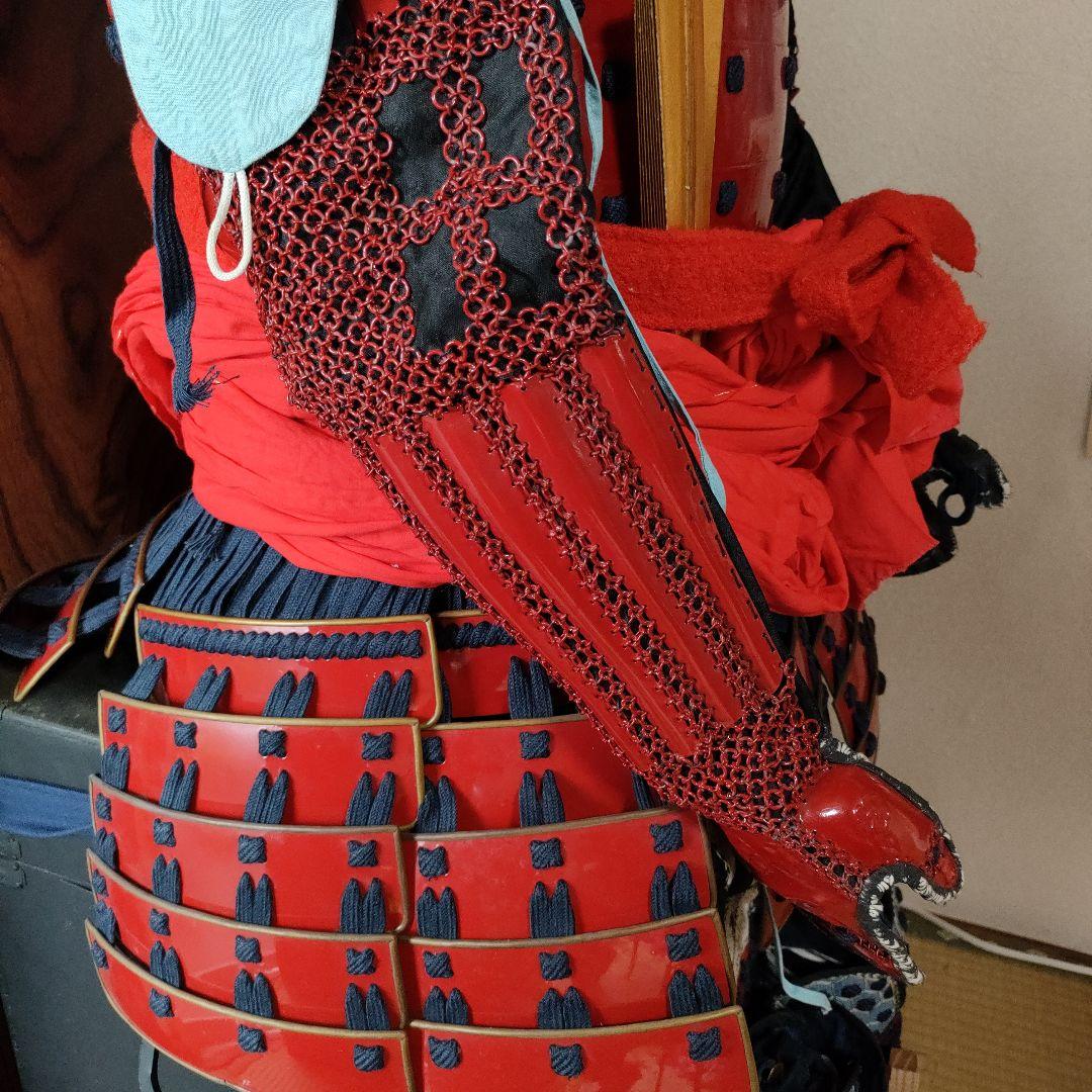 井伊直政　井伊家着用鎧　天衝横立赤備具足　徳川四天王　甲冑　鎧兜