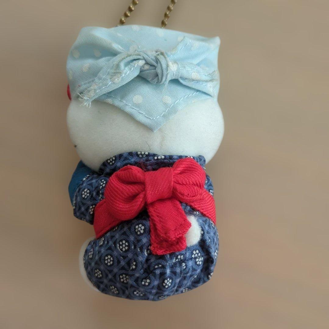 新潟限定 ご当地キティ ハローキティ 和風ぬいぐるみ おにぎり付き