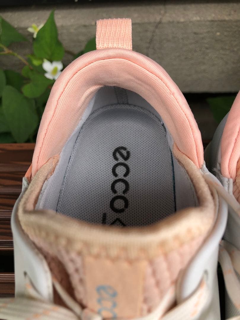 337番 美品ECCO ゴルフシューズ 37 23.5cm スパイクレス