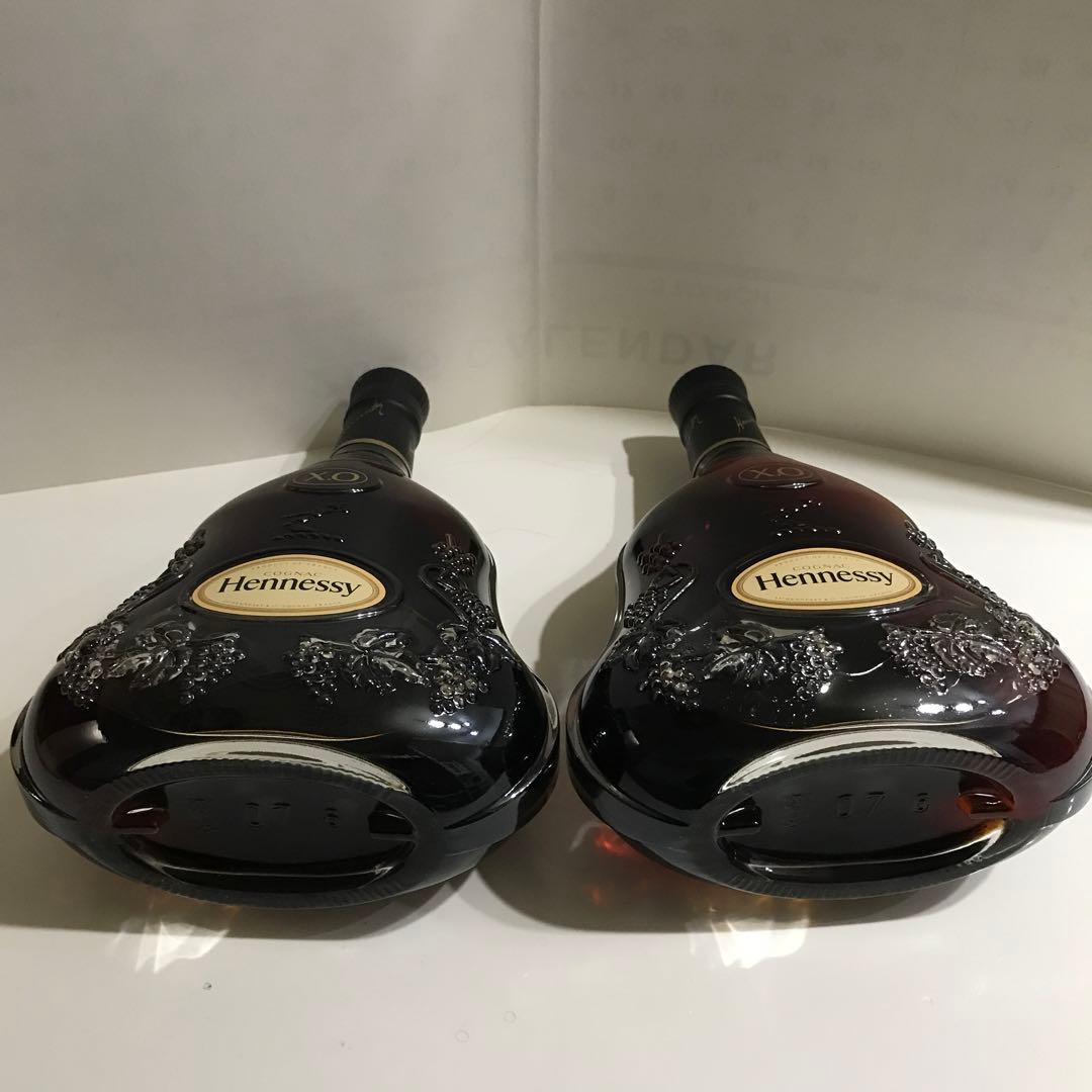 未開栓　モエヘネシーディアジオ社取扱　Hennessy xo 2本セット　古酒