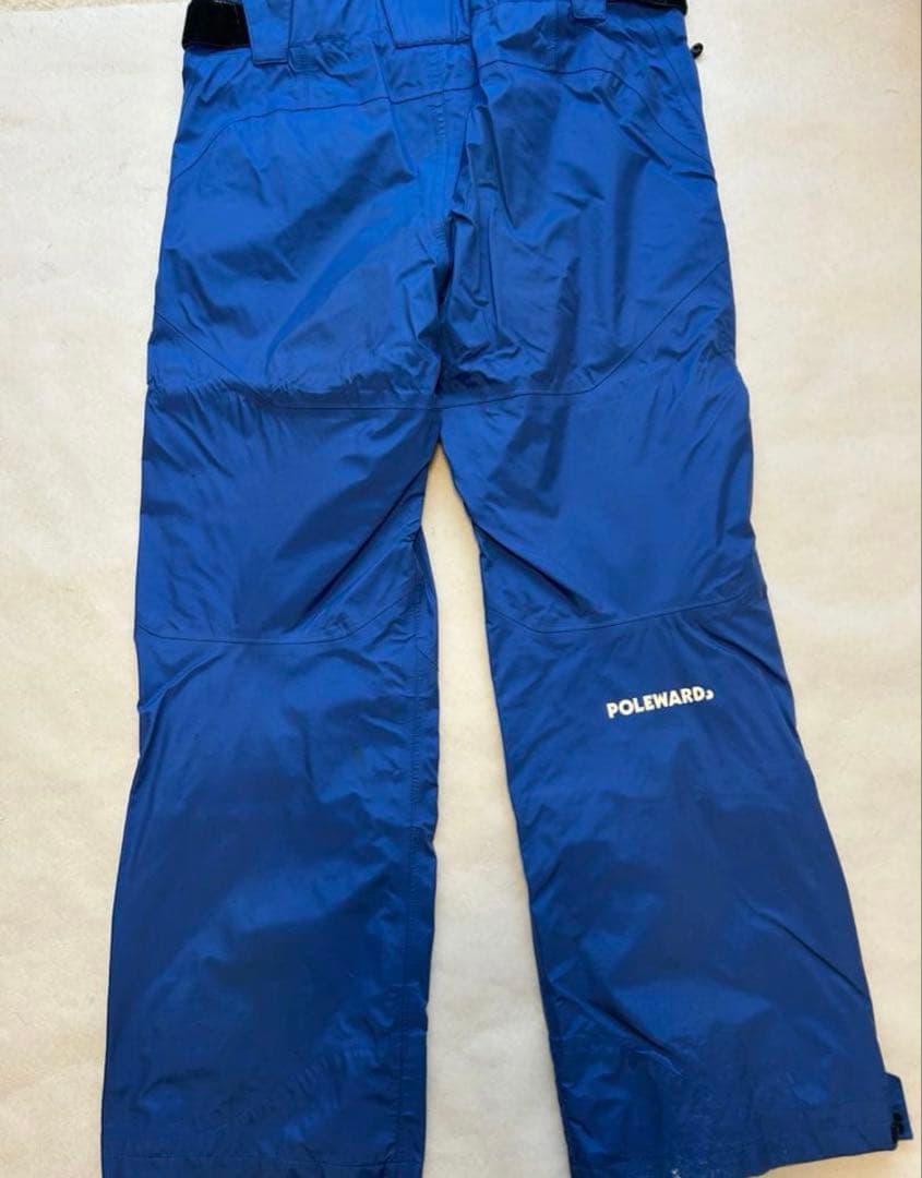 POLEWARDS ポールワーズ　スノーウェアセット　メンズLサイズ　ブルー