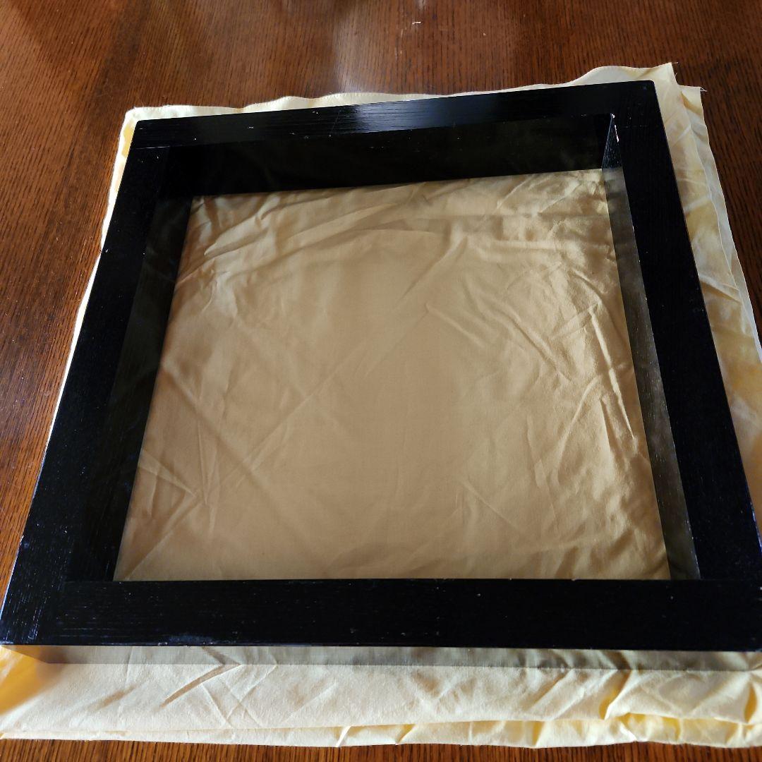 茶道具漆塗り　爐ぶち、裏側に少しキズがあります