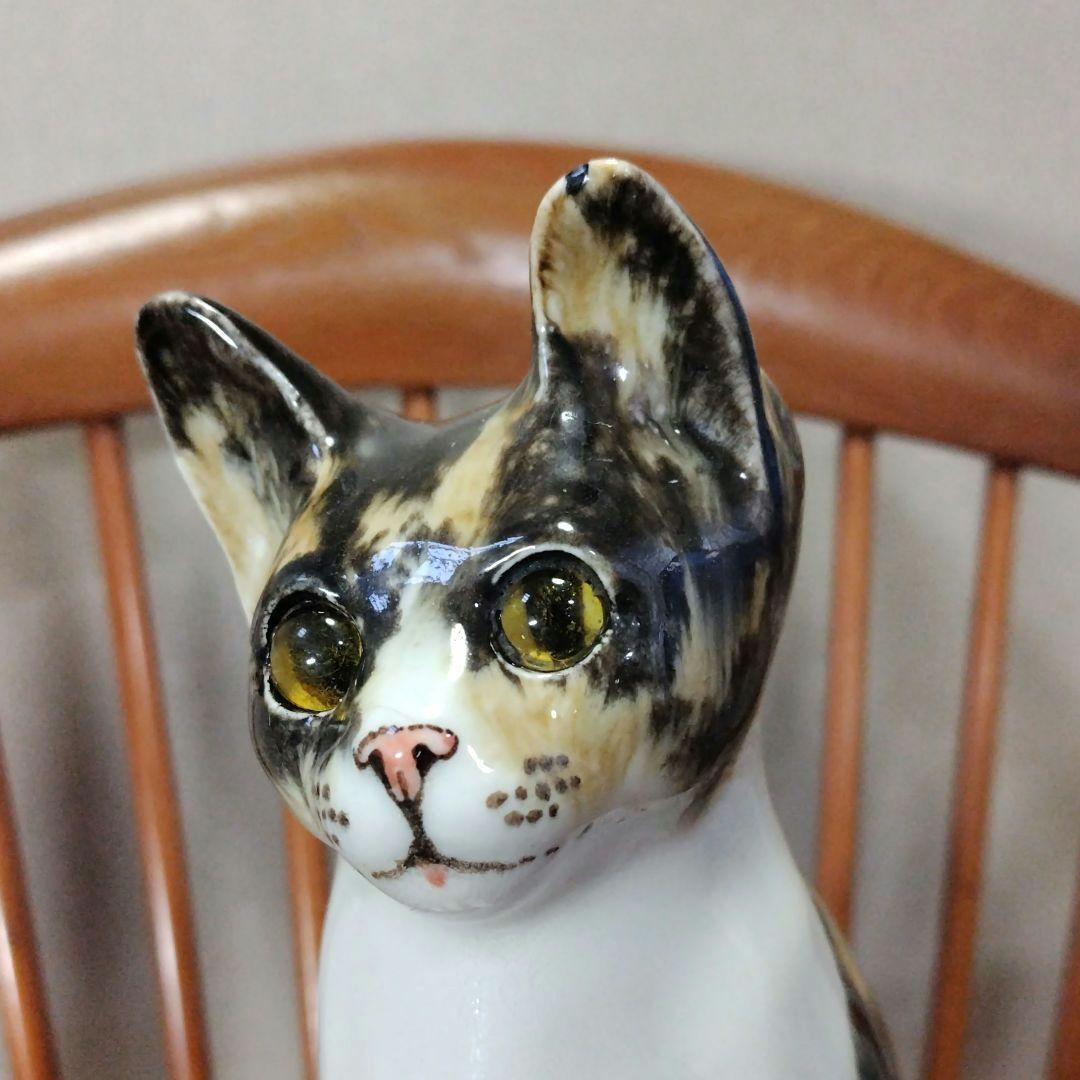 ウィンスタンレイキャット（ケンジントンキャット）ビンテージ、サイズ４、長耳三毛猫