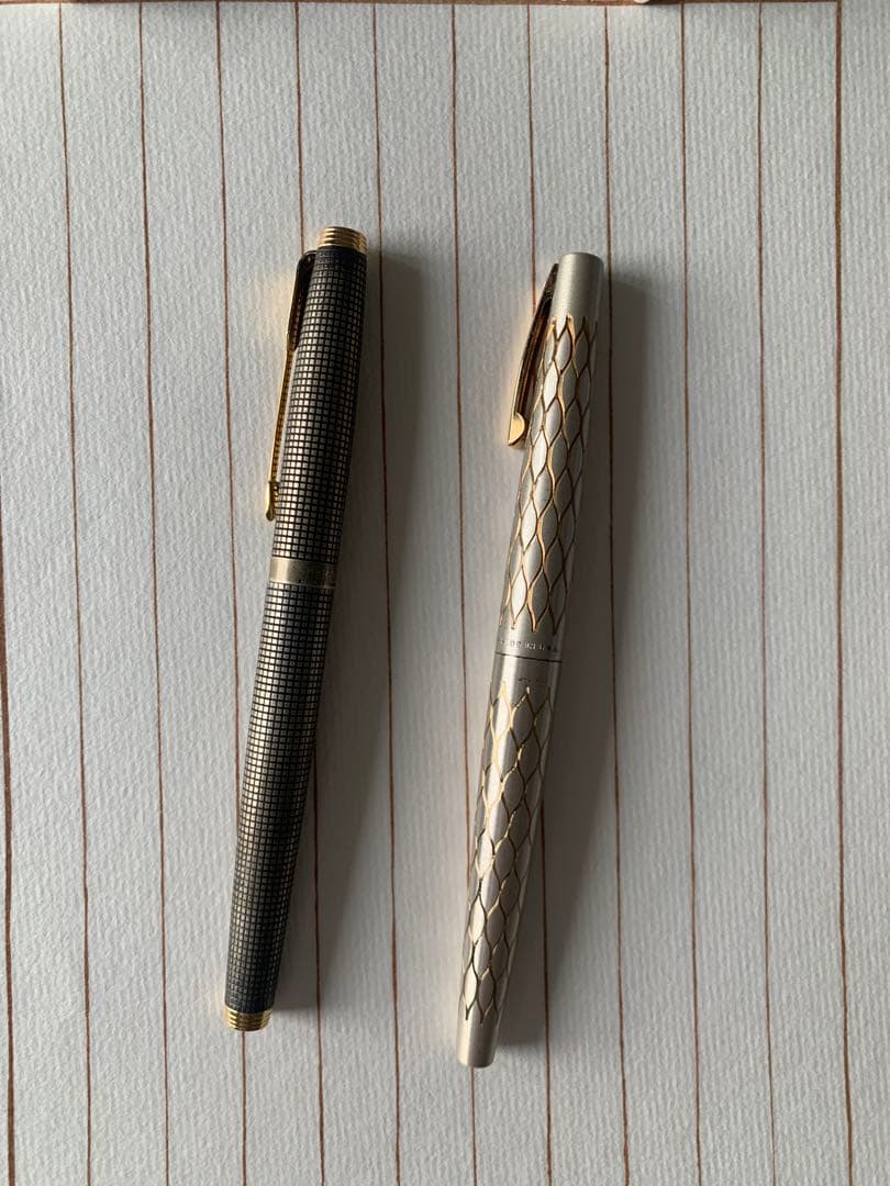 【セット】パーカー 75 ＆ シェーファー Lady 14Kペン先 万年筆