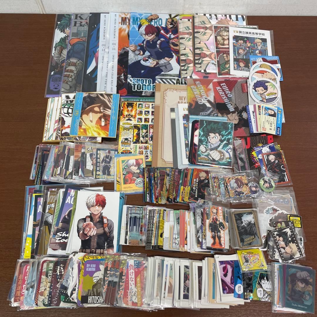 ❶僕のヒーローアカデミア ヒロアカ 特典ポストカード 色紙 紙類 大量まとめ売り
